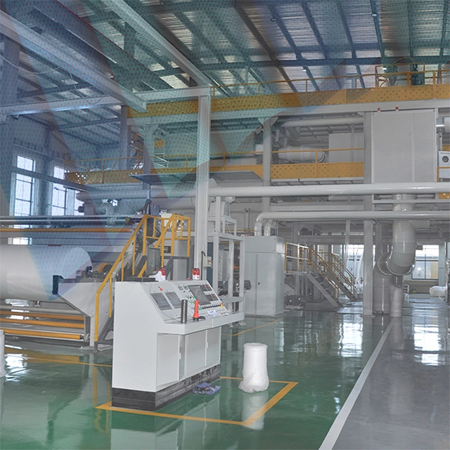 AL- 2400mm SMS PP Fabricación de tela fundida por soplado Línea de maquinaria de producción Máquina de filtros de tela no tejida