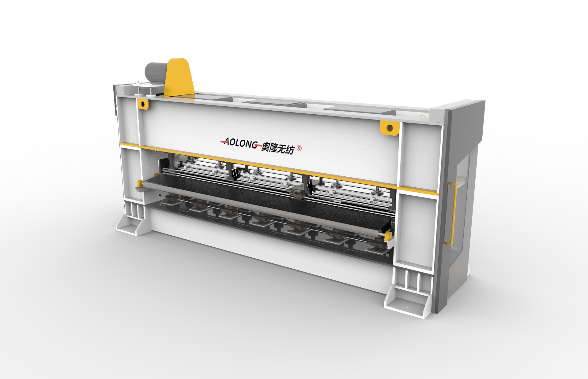 AL--Máquina de fabricación no tejida de tela de punzonado de aguja no tejida de fieltro de desecho de 4500 mm 